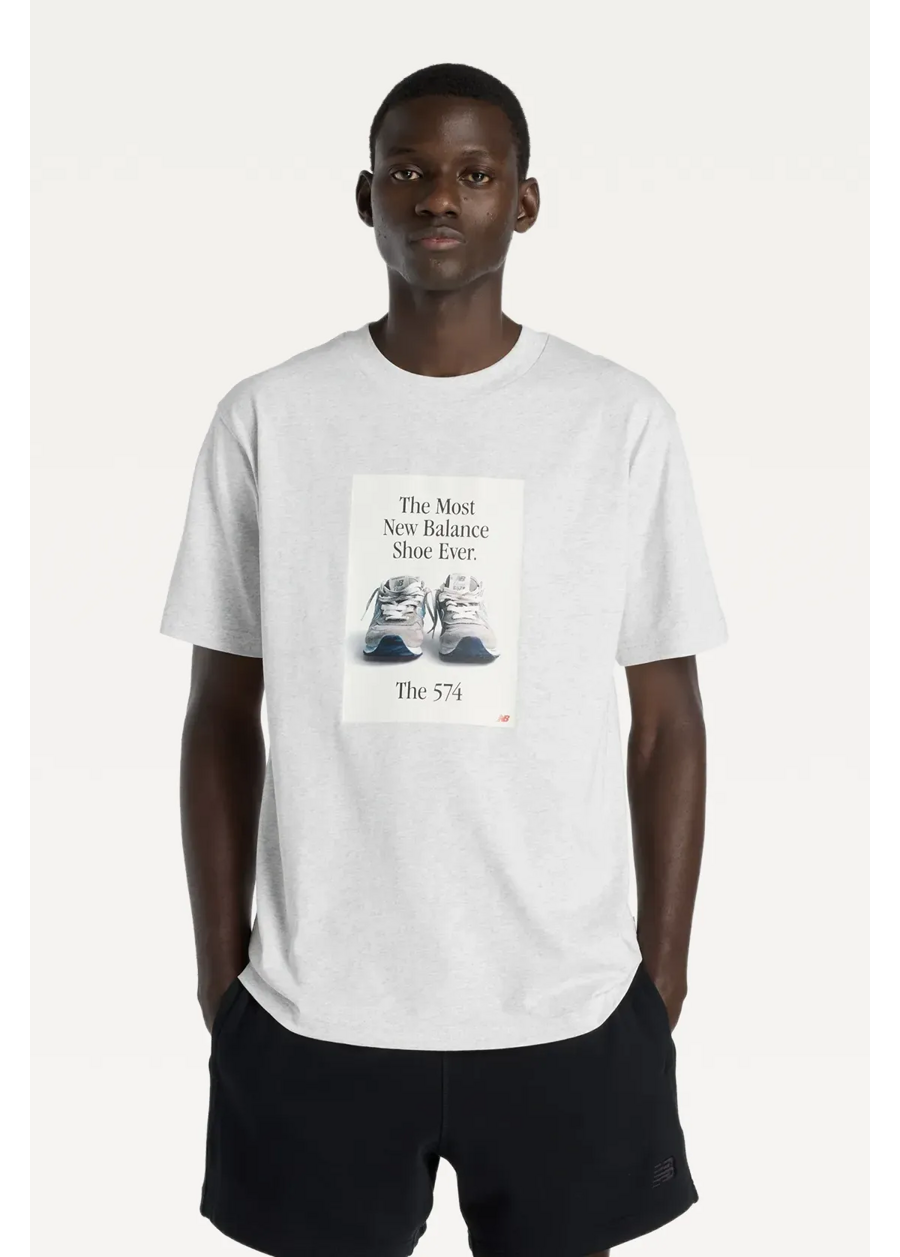 Футболка чоловіча New Balance 574 Ad T-Shirt св.сіра