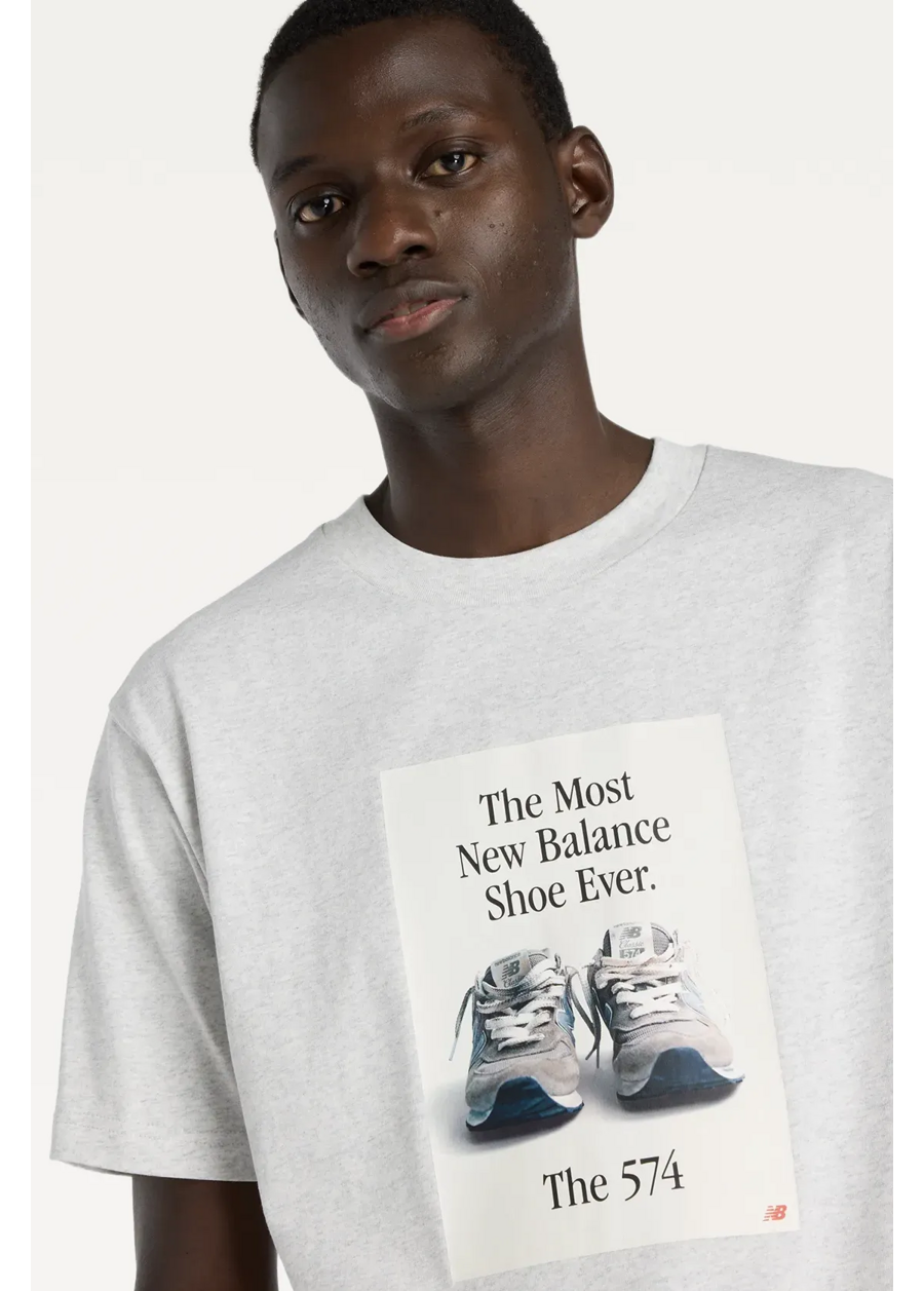 Футболка чоловіча New Balance 574 Ad T-Shirt св.сіра