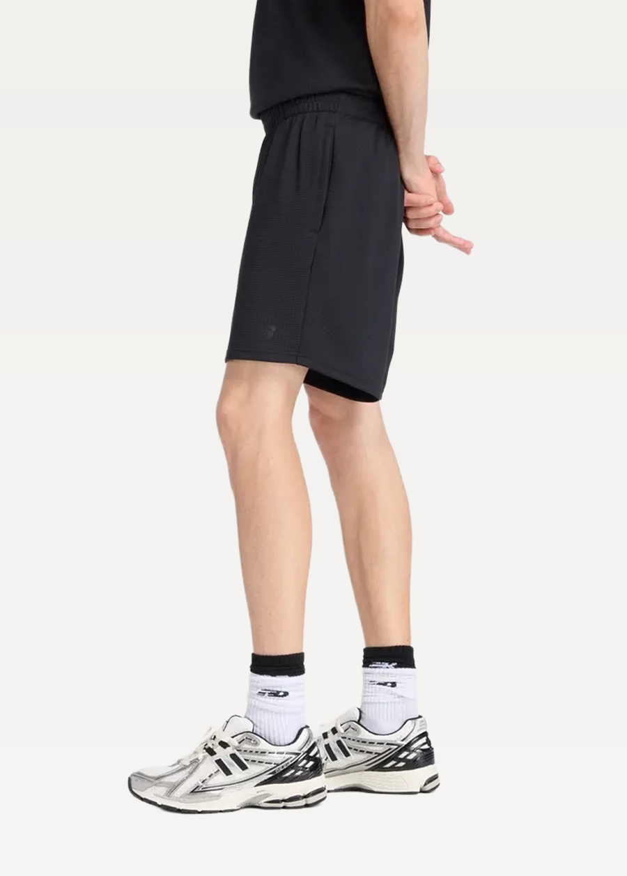 Шорти чоловічі New Balance Textured Check чорного кольору