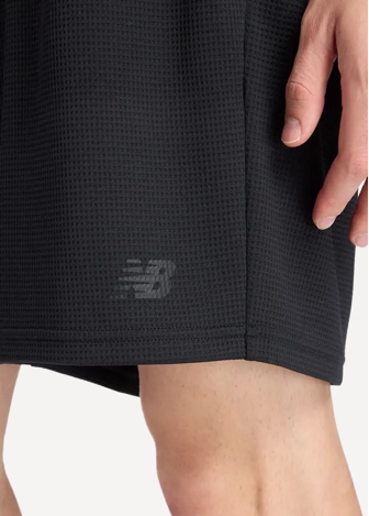 Шорти чоловічі New Balance Textured Check чорного кольору
