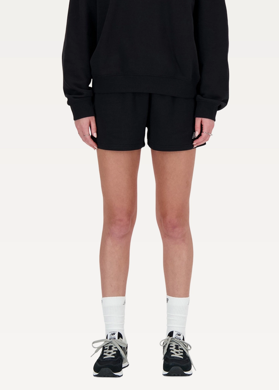 Шорти жіночі New Balance NB Small Logo чорного кольору