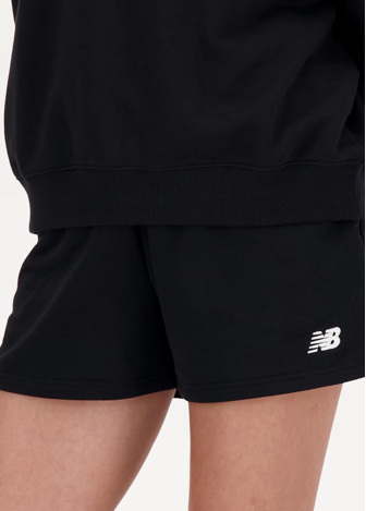 Шорти жіночі New Balance NB Small Logo чорного кольору