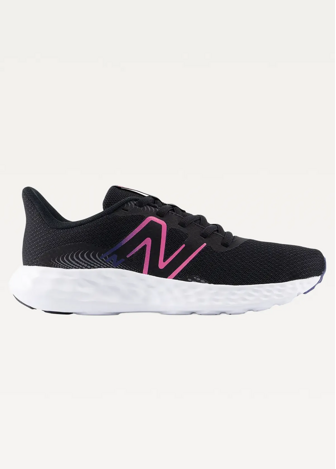 Кросівки жіночі New Balance 411 чорного кольору рожевий