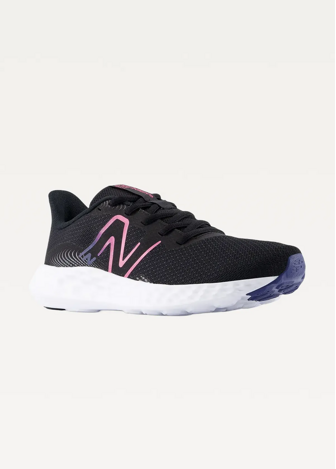 Кросівки жіночі New Balance 411 чорного кольору рожевий