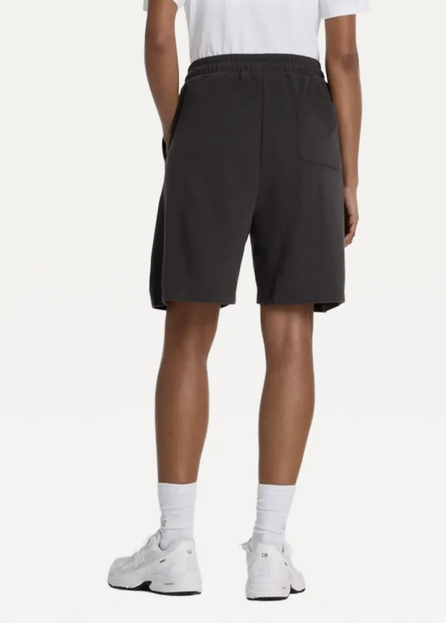 Шорти жіночі New Balance Coastal Fleece Bermuda Short графітового кольору