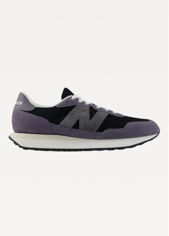 Кросівки чоловічі New Balance 237 чорно-фіолетового кольору