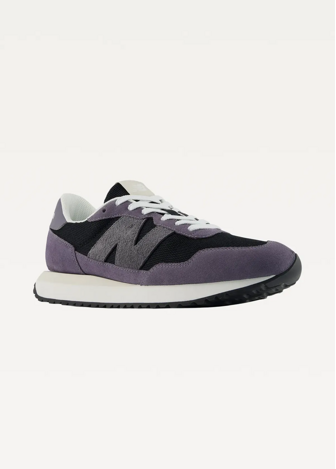 Кросівки чоловічі New Balance 237 чорно-фіолетового кольору