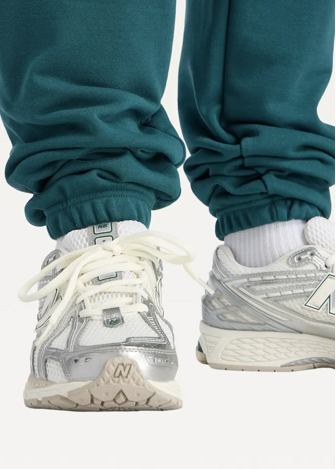 Штани чоловічі New Balance Essentials French Terry зеленого кольору