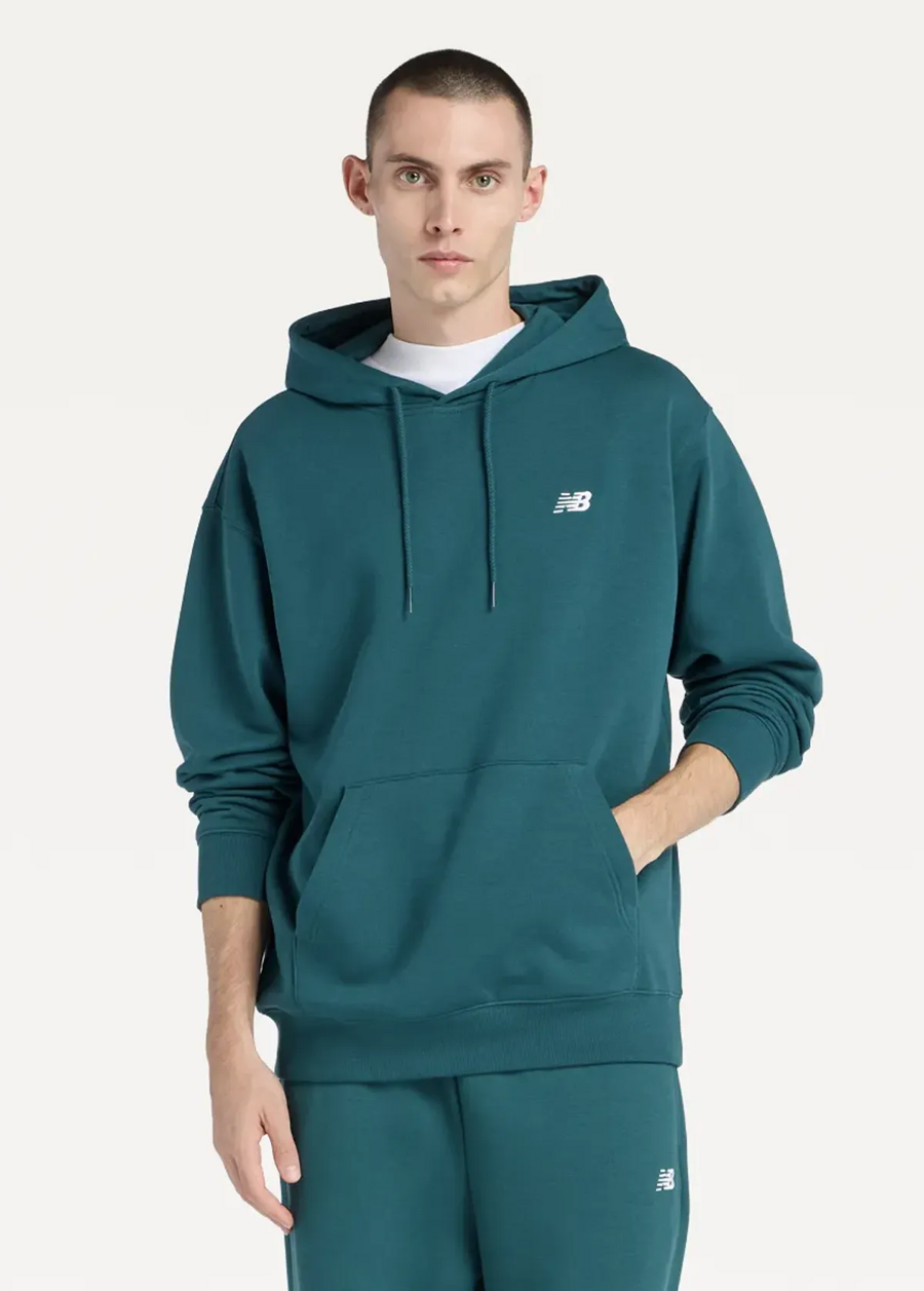 Худі чоловіче New Balance Sport Essentials French Terry зеленого кольору