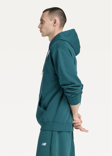 Худі чоловіче New Balance Sport Essentials French Terry зеленого кольору