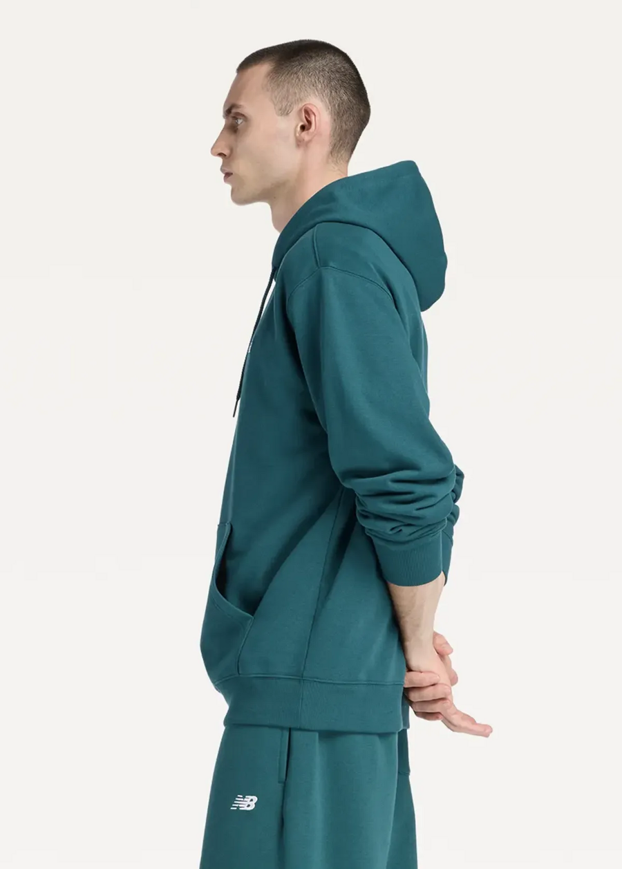 Худі чоловіче New Balance Sport Essentials French Terry зеленого кольору