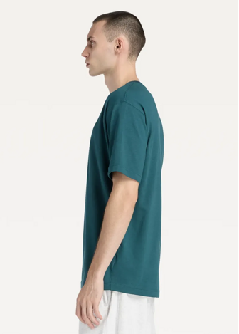 Футболка чоловіча New Balance Sport Essentials Cotton темно зеленого кольору
