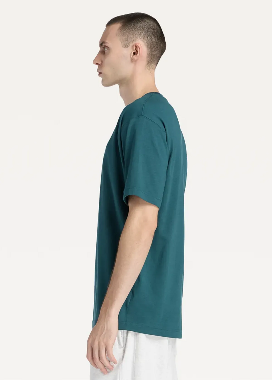 Футболка чоловіча New Balance Sport Essentials Cotton темно зеленого кольору