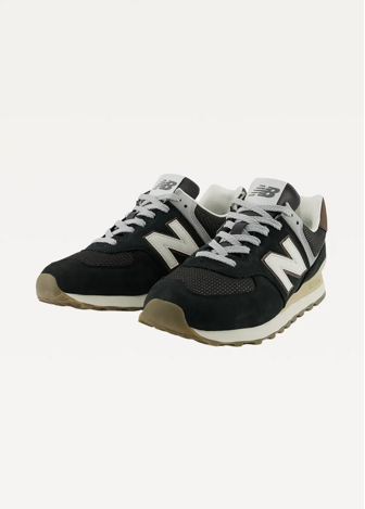 Кросівки New Balance 574 Unisex чорного кольору