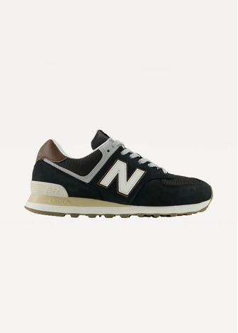 Кросівки New Balance 574 Unisex чорного кольору