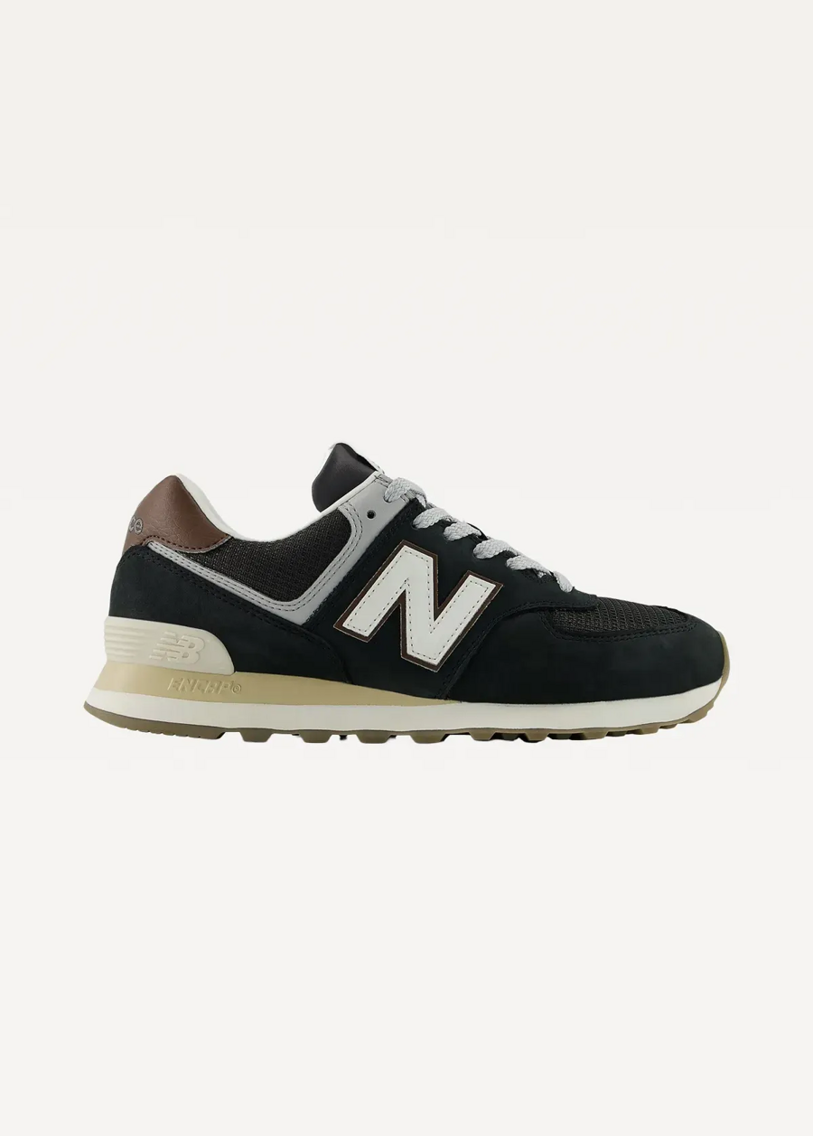 Кросівки New Balance 574 Unisex чорного кольору