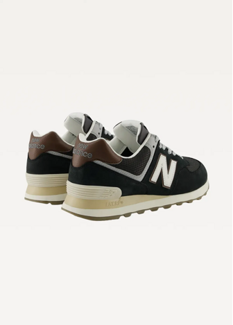 Кросівки New Balance 574 Unisex чорного кольору