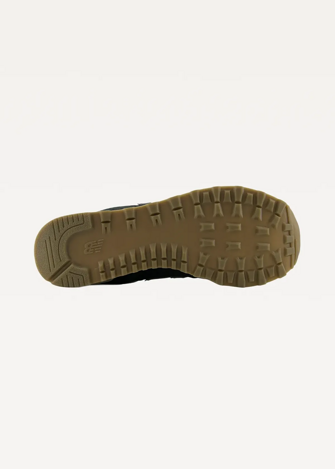 Кросівки New Balance 574 Unisex чорного кольору