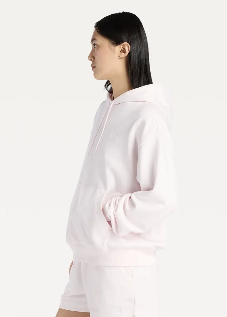 Худі жіноче New Balance Sport Essentials French Terry світло-рожевого кольору