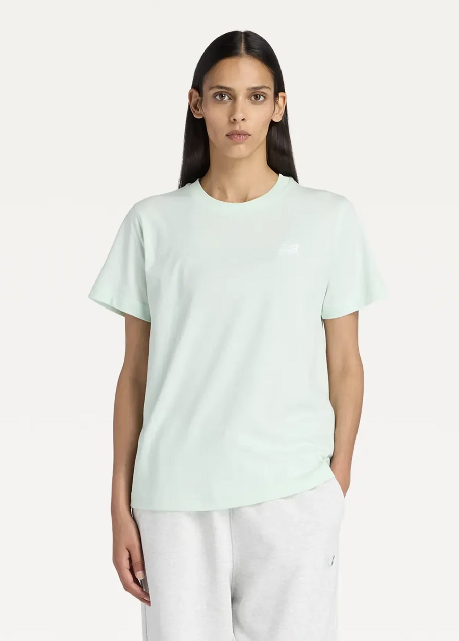 Футболка жіноча New Balance Sport Essentials Jersey м'ятного кольору
