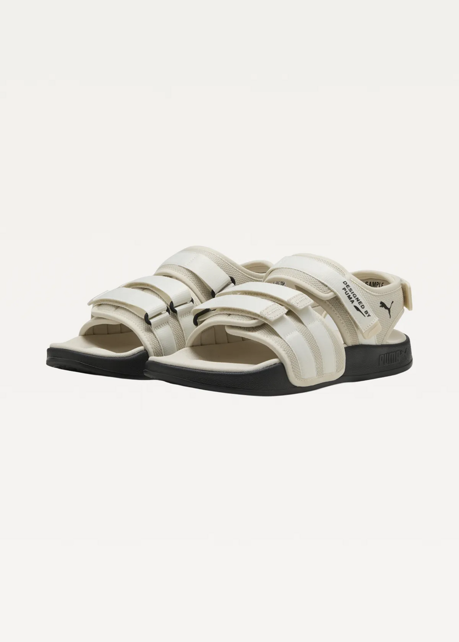 Сандалі PUMA Leadcat City Sandal Unisex Alpine Snow-Warm White-PUMA Black