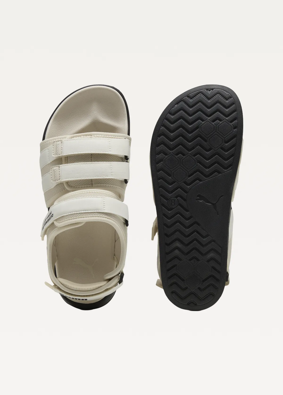 Сандалі PUMA Leadcat City Sandal Unisex Alpine Snow-Warm White-PUMA Black