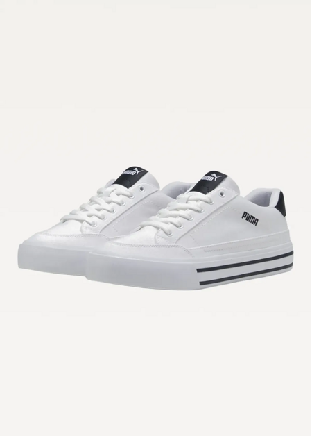 Кросівки PUMA Court Classic Vulc Unisex білого кольору