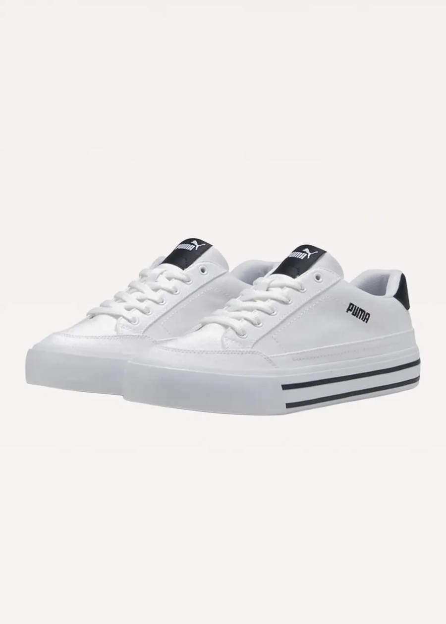 Кросівки PUMA Court Classic Vulc Unisex білого кольору
