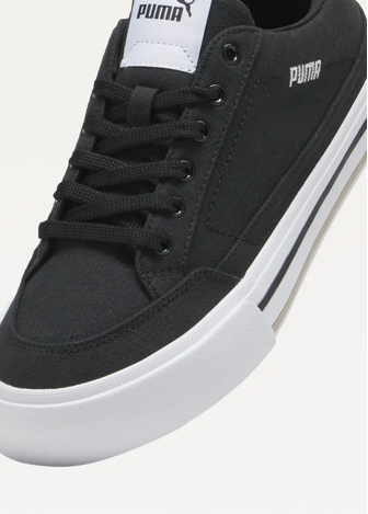 Кросівки PUMA Court Classic Vulc Unisex чорного кольору