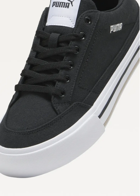 Кросівки PUMA Court Classic Vulc Unisex чорного кольору
