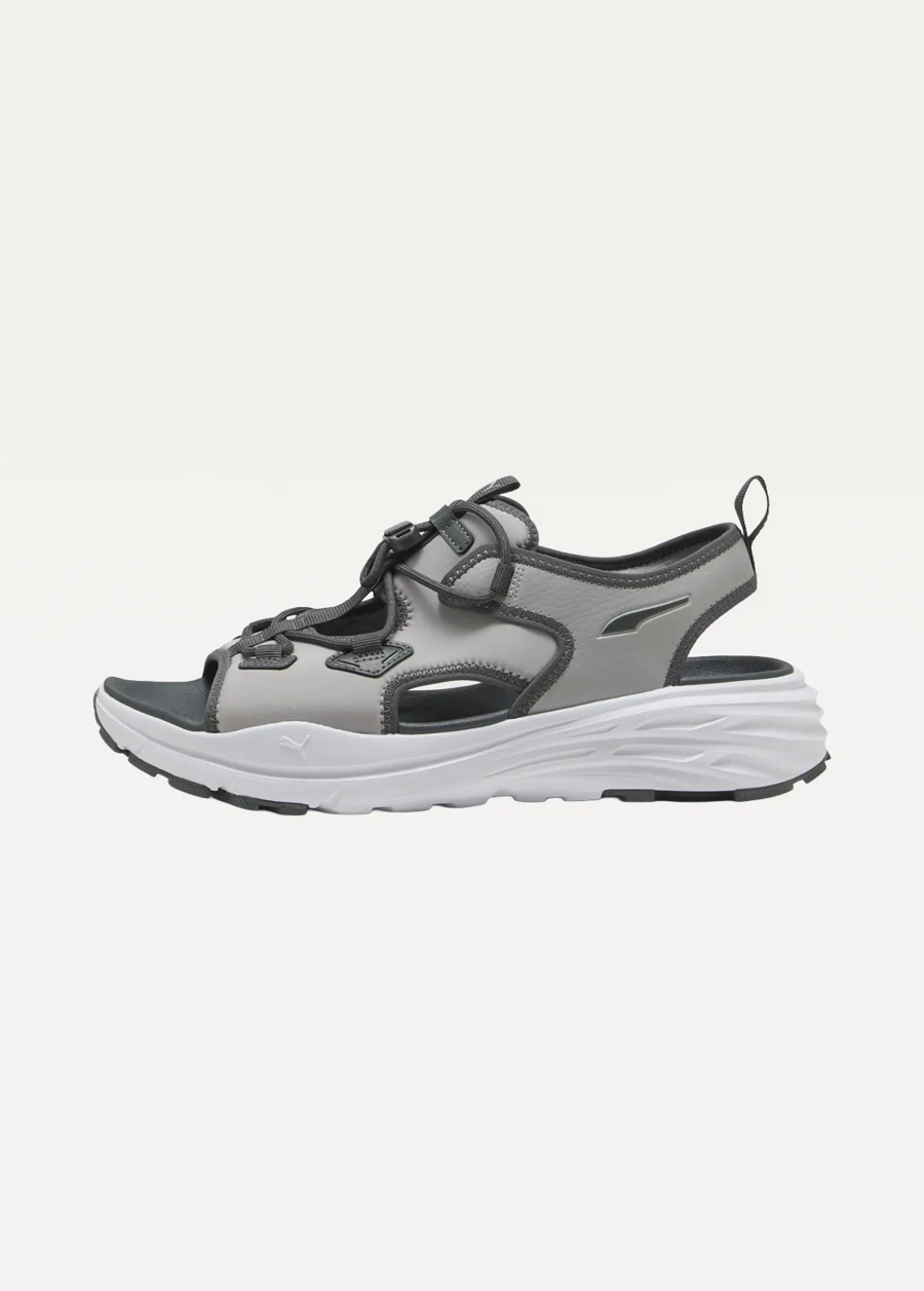 Сандалі чоловічі PUMA Hypnotic Sandal Gray Echo-Shadow Gray-PUMA White