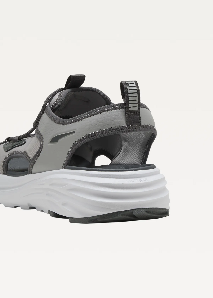 Сандалі чоловічі PUMA Hypnotic Sandal Gray Echo-Shadow Gray-PUMA White
