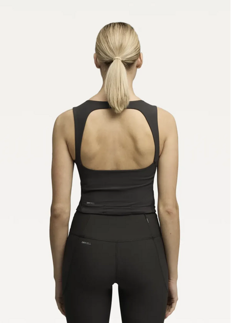 Топ спортивний жіночий PUMA W RUN LIGHTSTRIDE CROP TOP чорного кольору