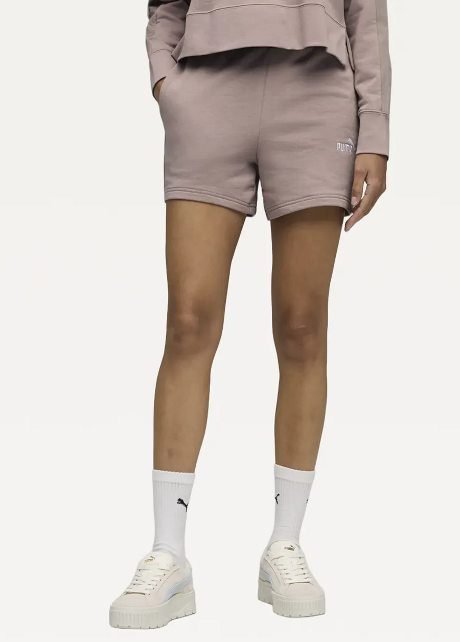 Спортивні шорти жіночі PUMA ESS No. 1 Logo Shorts Sandstone