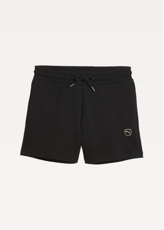 Спортивні шорти жіночі PUMA ESS ELEVATED Mid-Rise Shorts чорного кольору