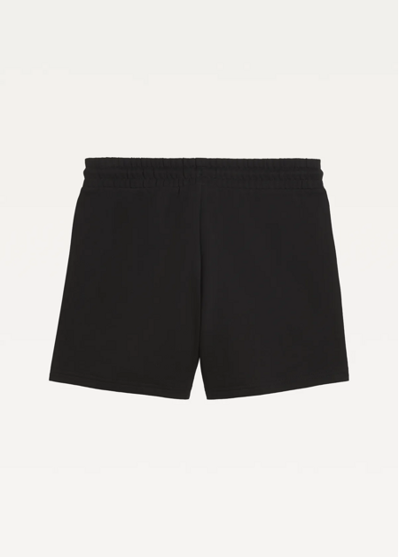 Спортивні шорти жіночі PUMA ESS ELEVATED Mid-Rise Shorts чорного кольору