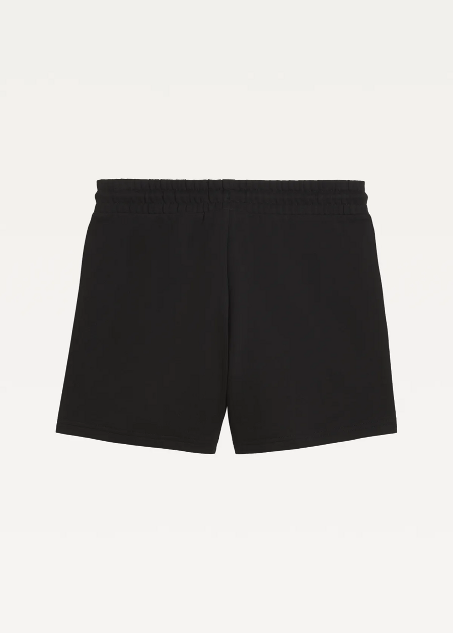 Спортивні шорти жіночі PUMA ESS ELEVATED Mid-Rise Shorts чорного кольору