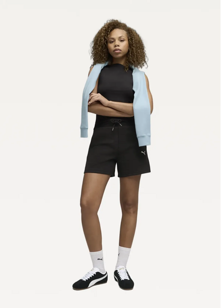 Спортивні шорти жіночі PUMA CLASS High-Waist Shorts чорного кольору