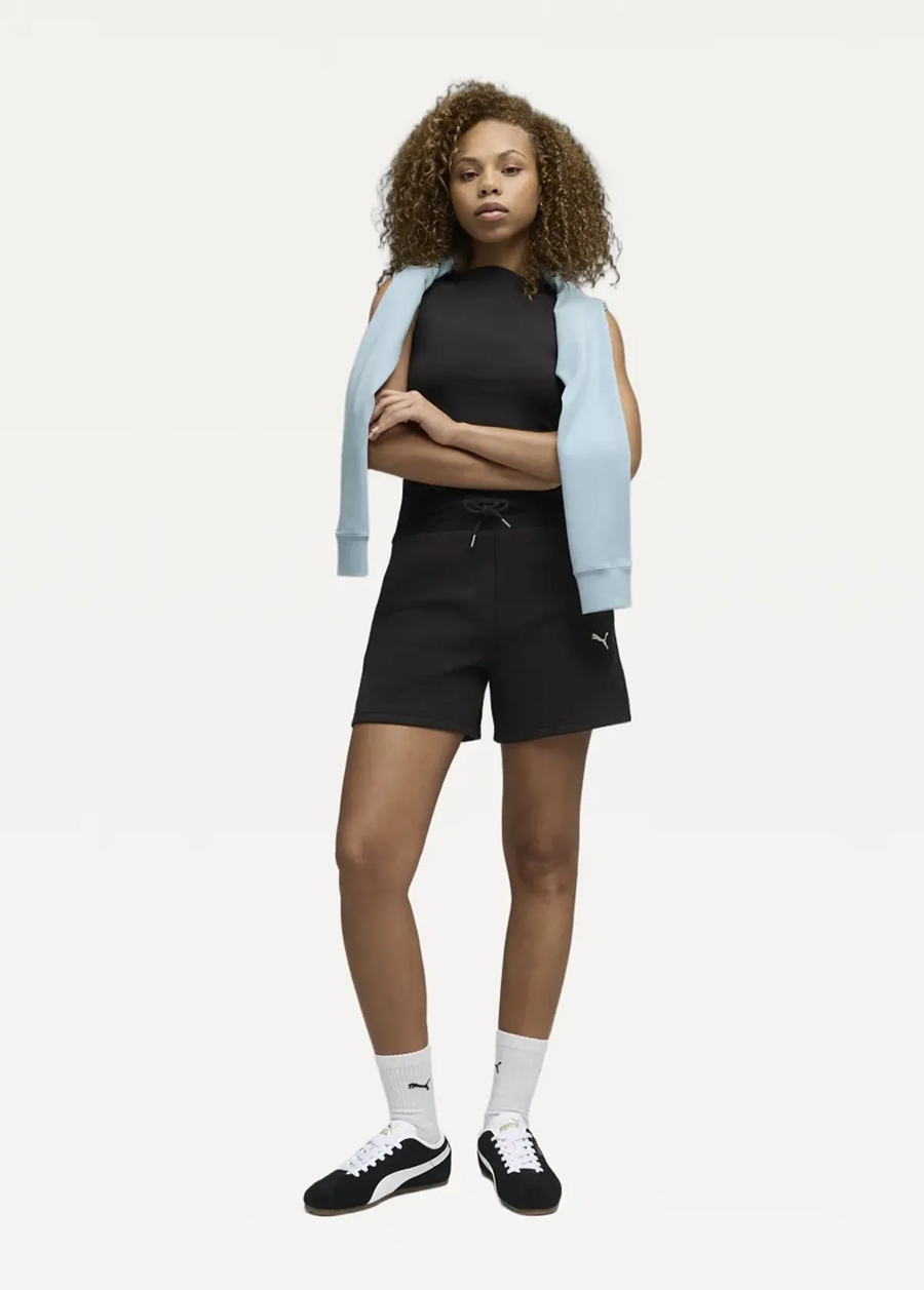 Спортивні шорти жіночі PUMA CLASS High-Waist Shorts чорного кольору