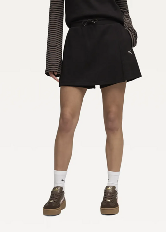 Юбка спортивная женская PUMA CLASS High-Waist Skort черного цвета