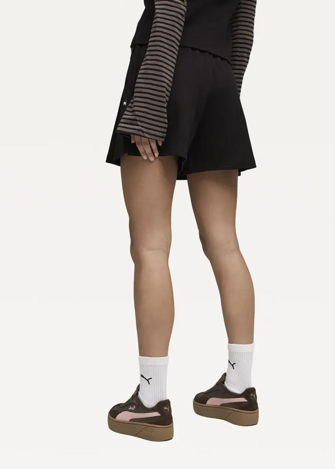 Юбка спортивная женская PUMA CLASS High-Waist Skort черного цвета