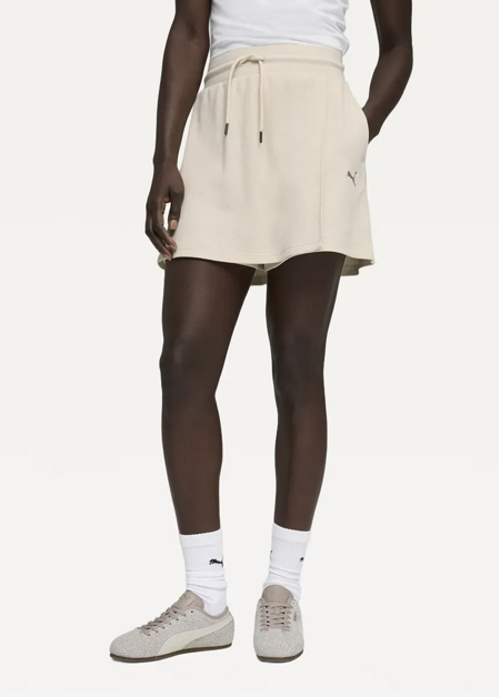 Юбка спортивная женская PUMA CLASS High-Waist Skirt Alpine Snow