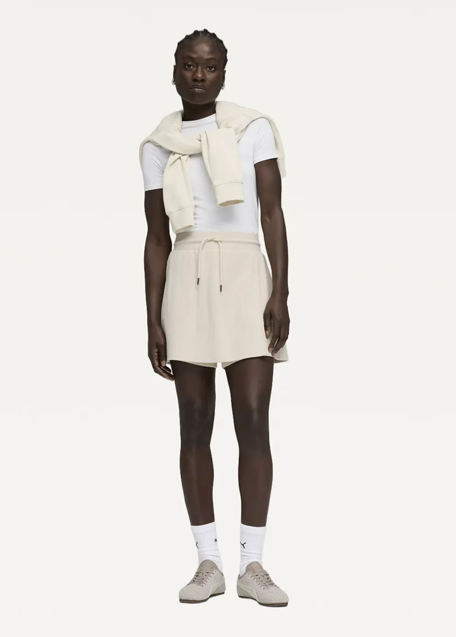 Юбка спортивная женская PUMA CLASS High-Waist Skirt Alpine Snow