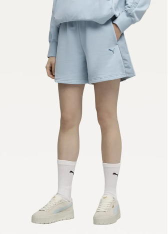 Спортивні шорти жіночі PUMA HER High-Waist Shorts Seafoam