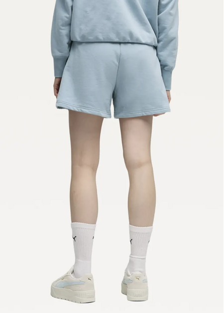 Спортивні шорти жіночі PUMA HER High-Waist Shorts Seafoam