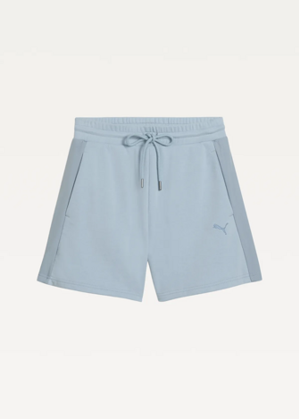 Спортивні шорти жіночі PUMA HER High-Waist Shorts Seafoam