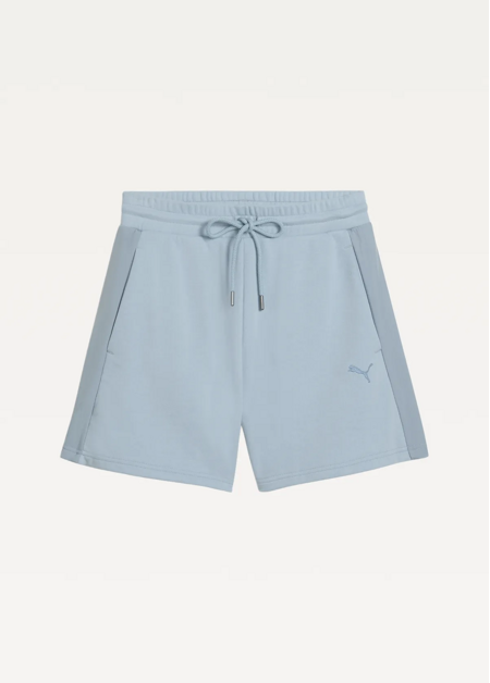 Спортивні шорти жіночі PUMA HER High-Waist Shorts Seafoam