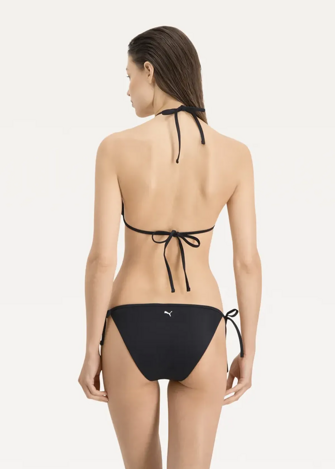 Ліф купальник жіночий PUMA SWIM WOMEN TRIANGLE BIK чорного кольору