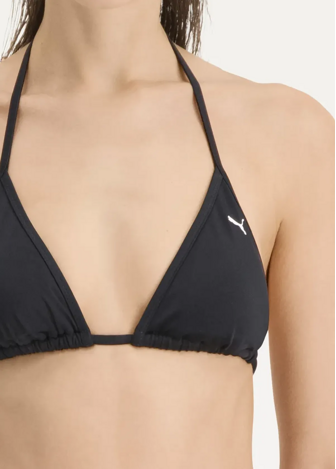 Ліф купальник жіночий PUMA SWIM WOMEN TRIANGLE BIK чорного кольору