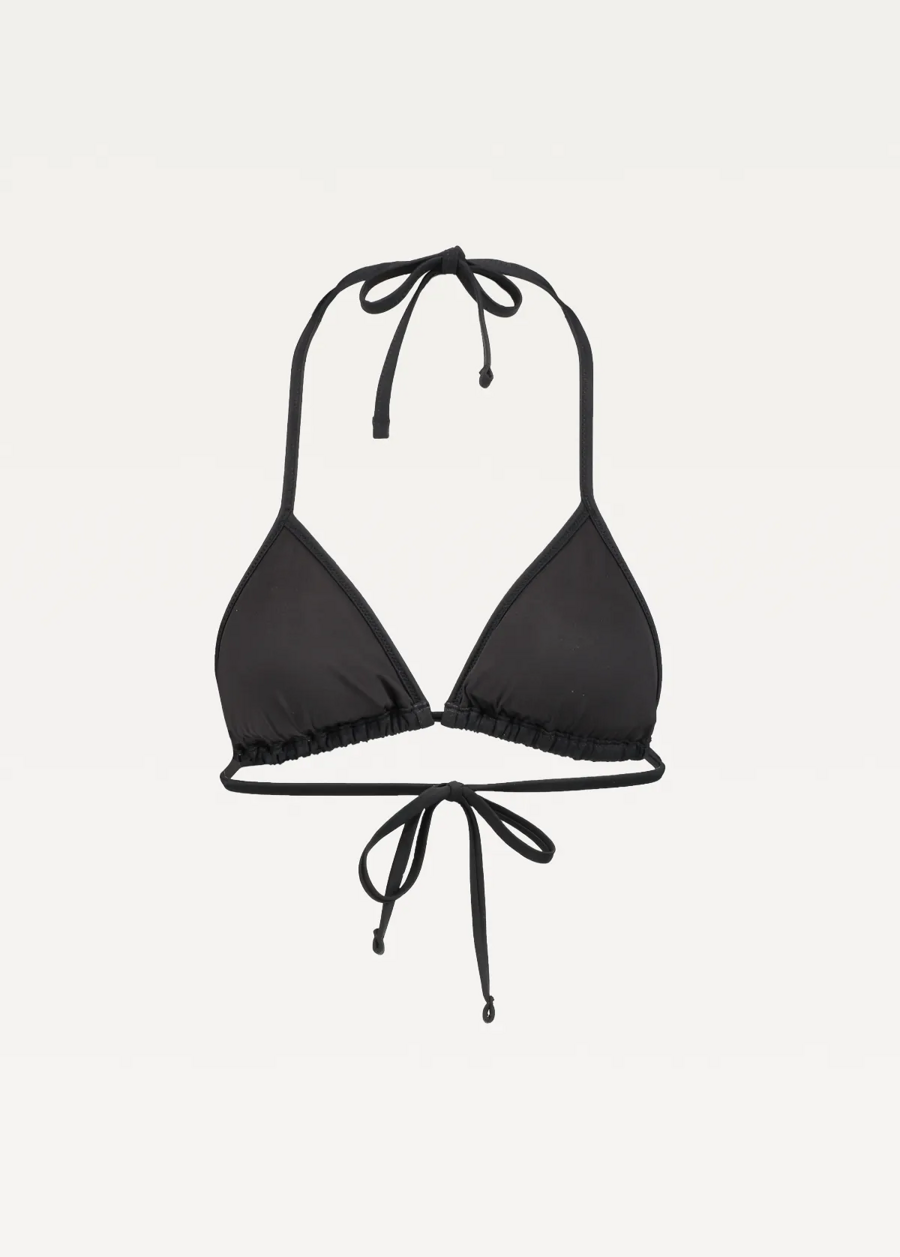 Ліф купальник жіночий PUMA SWIM WOMEN TRIANGLE BIK чорного кольору